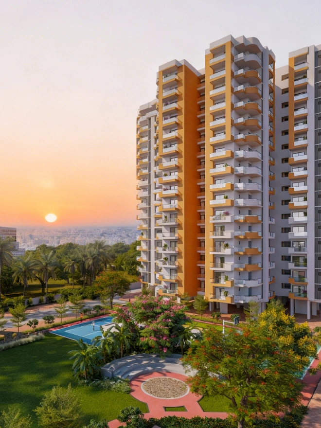Express Zenith 3 & 4 BHK flats in Sector 77 Noida